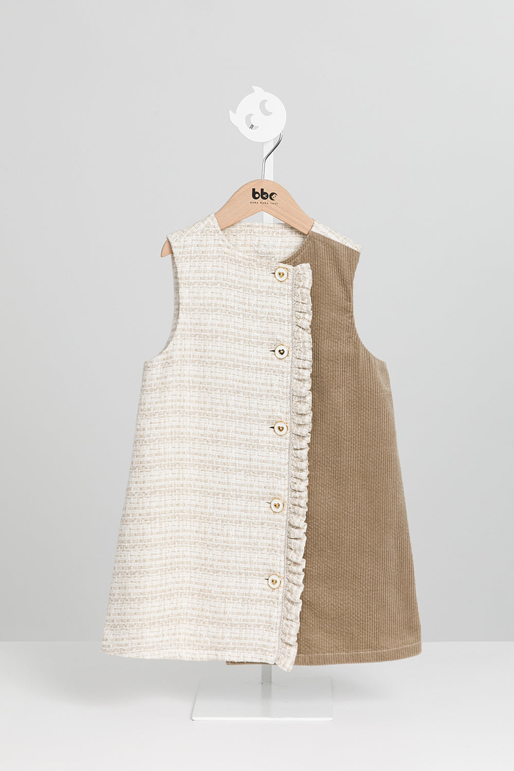 【予約商品】Luxuryコレクション:Frosted Knit ノースリーブワンピース