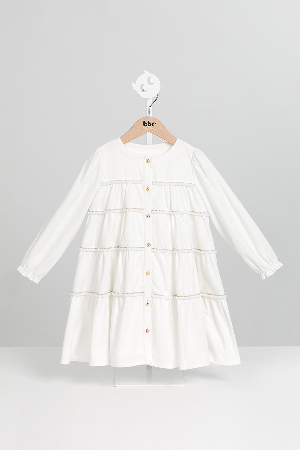 【予約商品】Mainコレクション:Tiny Twirl ティアードワンピース