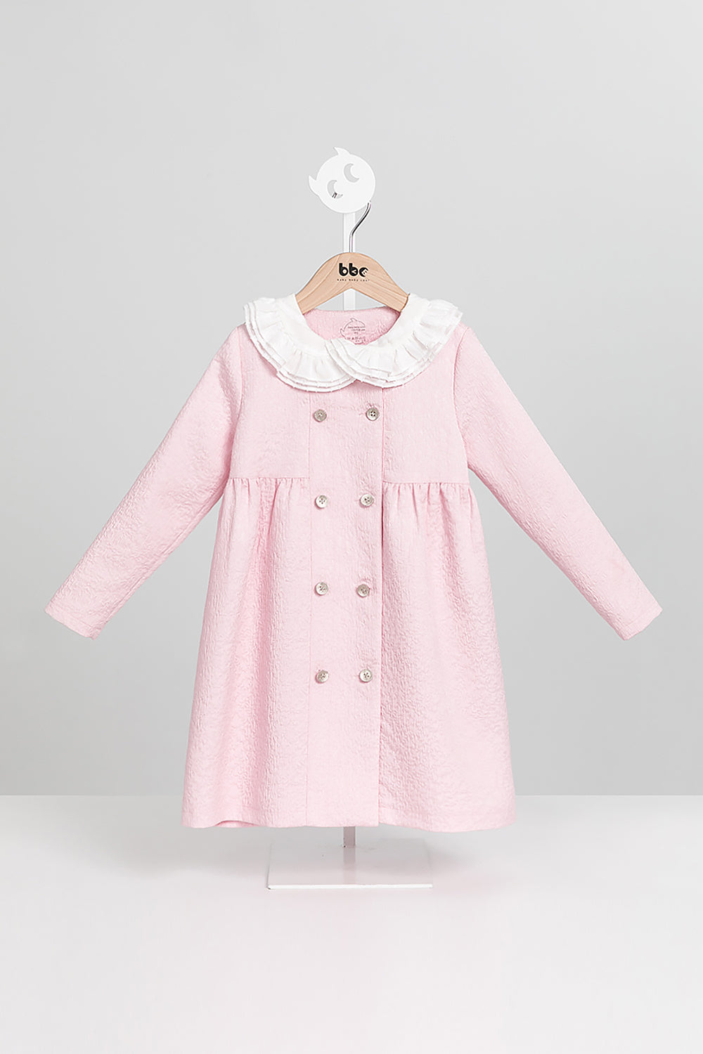 【予約商品】Luxuryコレクション:Frill Fairy ダブルブレストワンピース