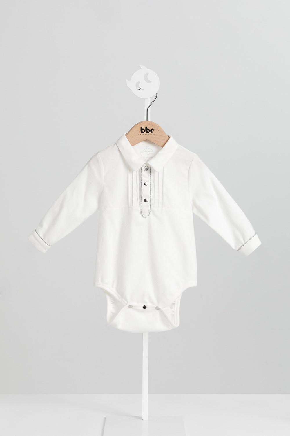 【予約商品】Mainコレクション:Monsieurリトルジェントルマンロンパース