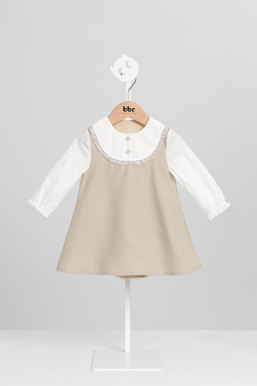 【予約商品】Mainコレクション:Twinkle Frillロンパースワンピース