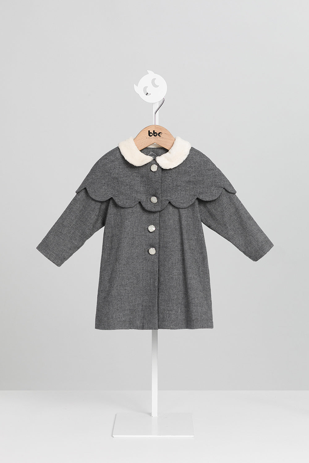 【予約商品】Mainコレクション:Cupcake 花びらツーピースロングコート