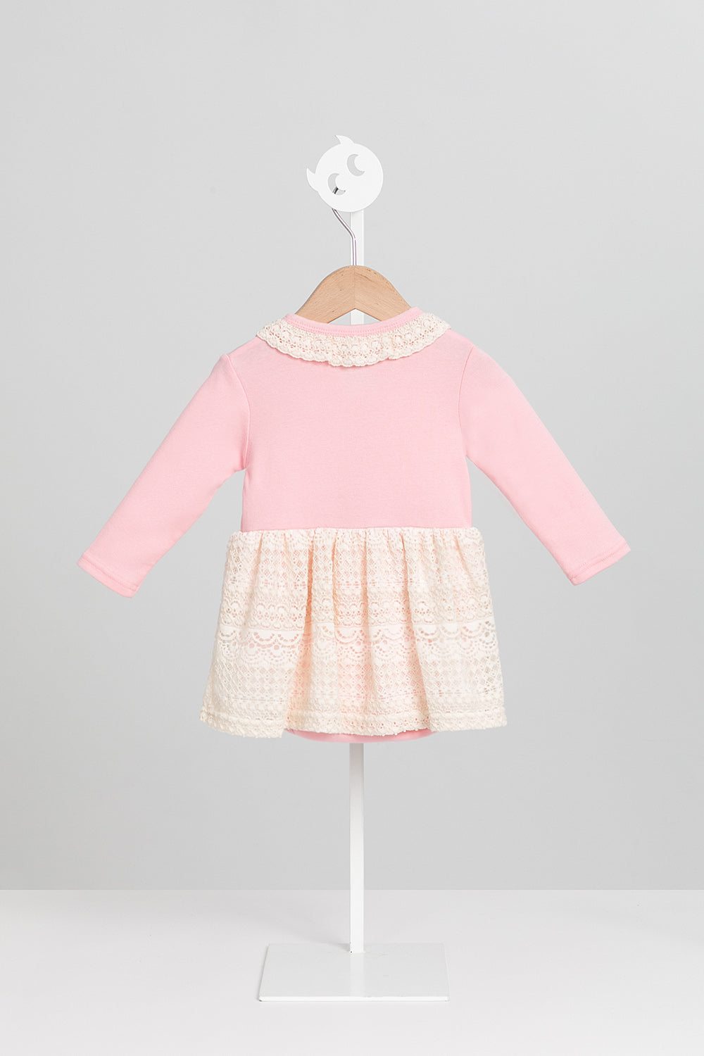 【予約商品】Mainコレクション:Petal Puffレースワンピースロンパース