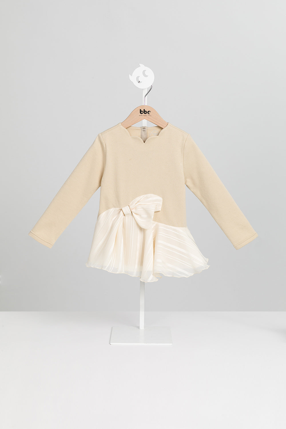 【予約商品】Mainコレクション:Ribbon Bloom 切替えブラウス