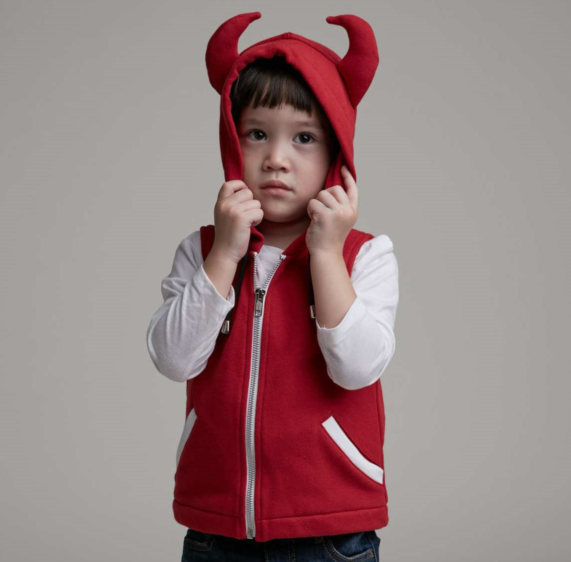 bbcモンスターフード付きベスト