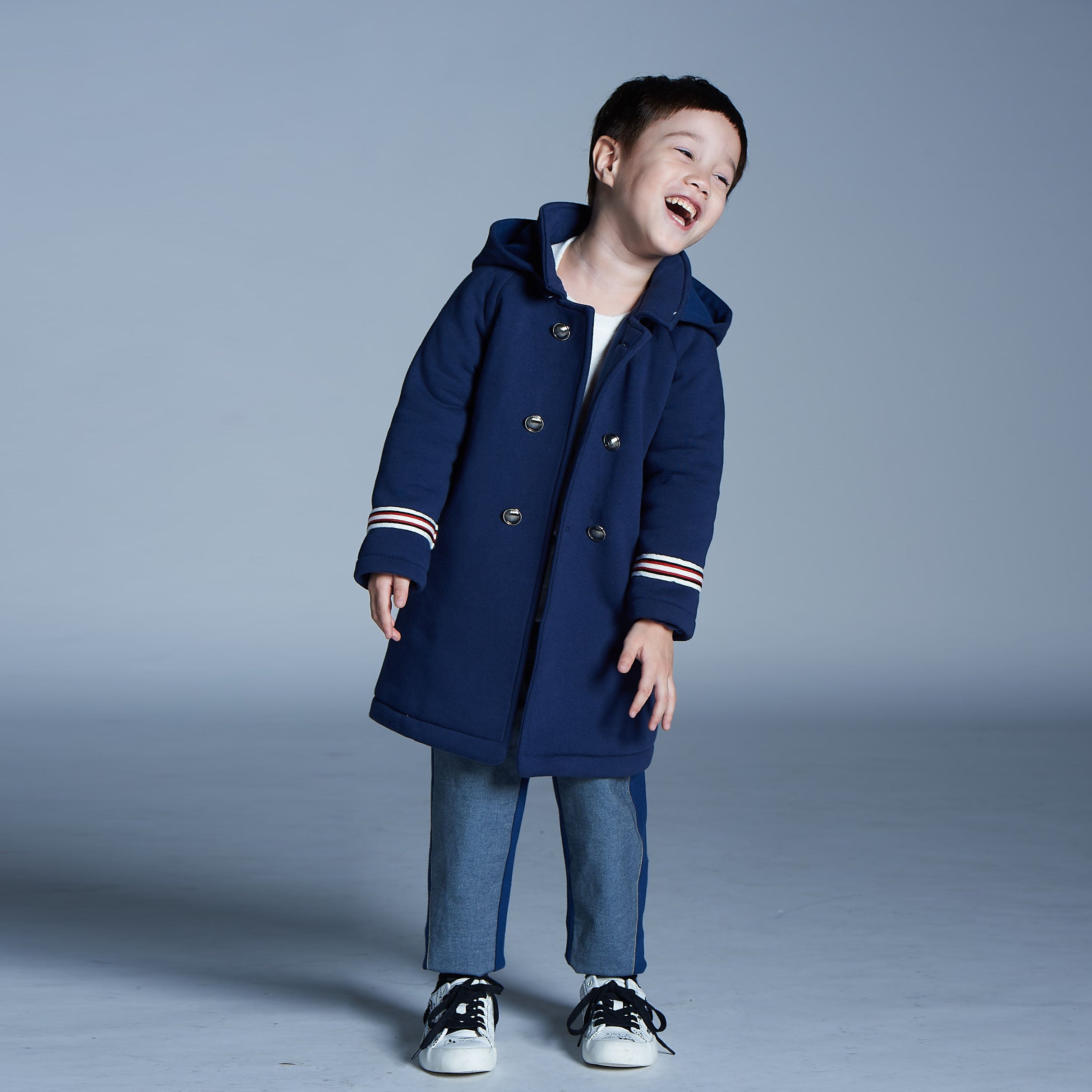 フード付ロイヤルコート