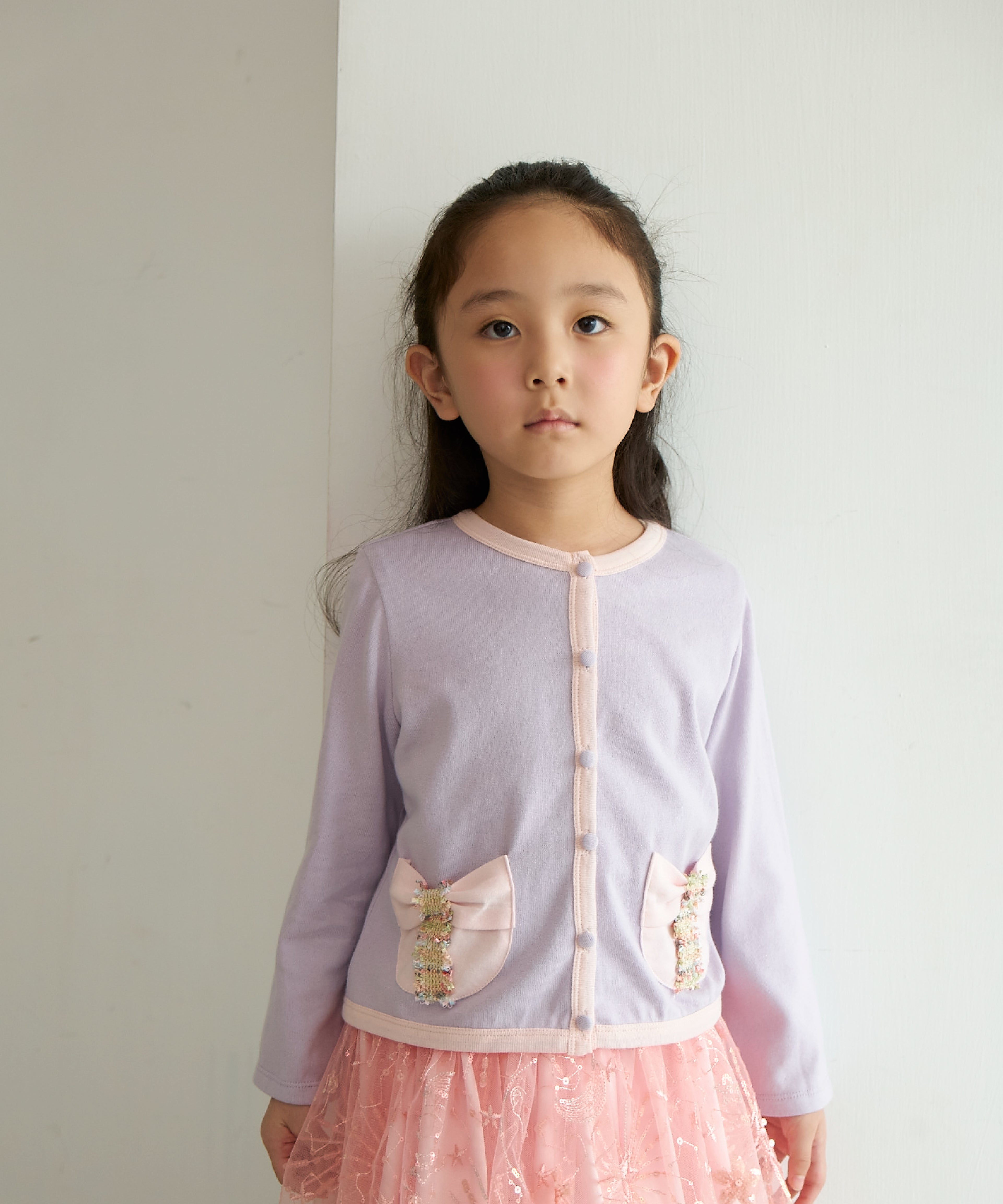 ファインベルベットカーディガン