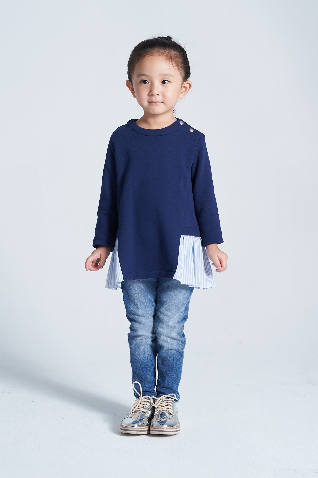 スカートふわりロングトップス