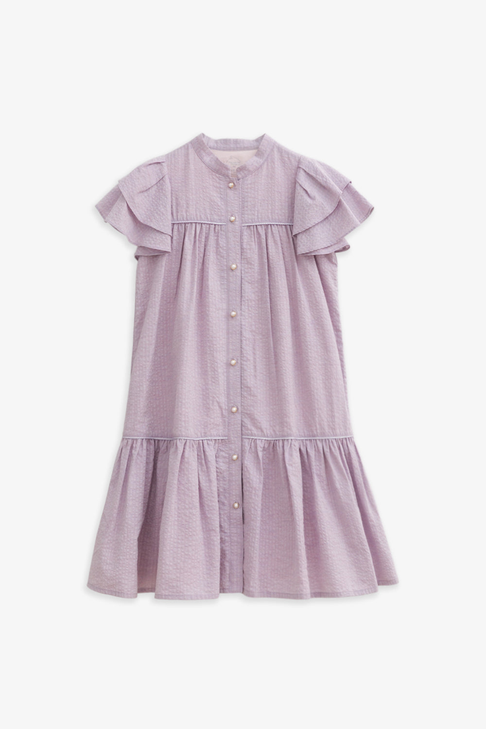 【予約商品】Main コレクション:Lumiere フリルスリーブプリンセスワンピース