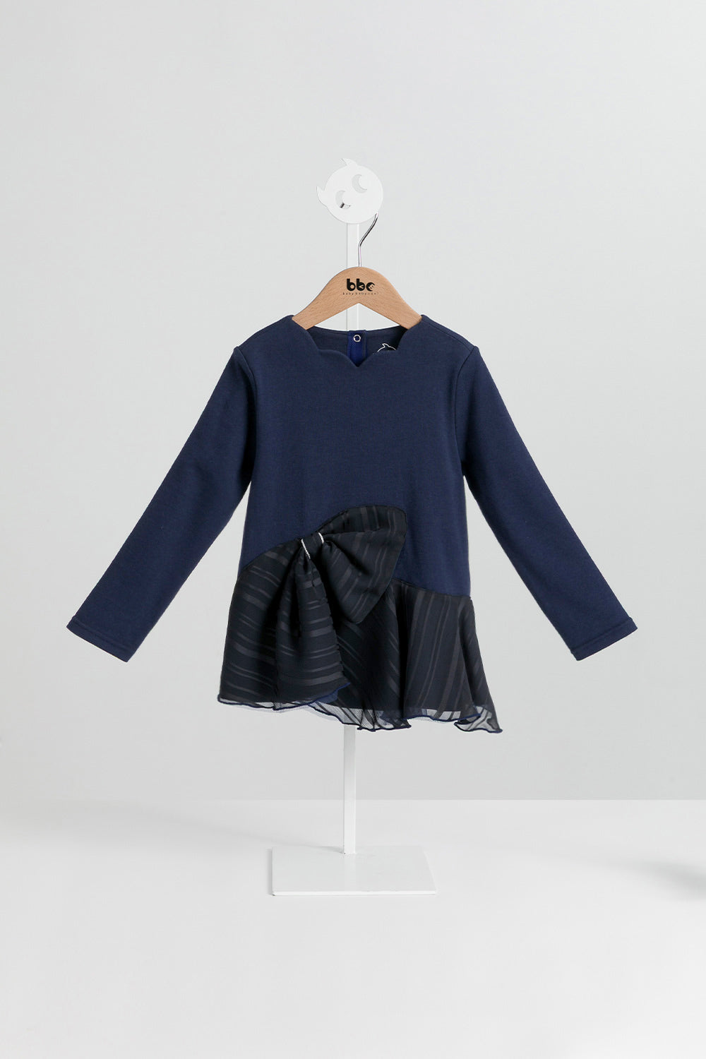 【予約商品】Mainコレクション:Ribbon Bloom 切替えブラウス