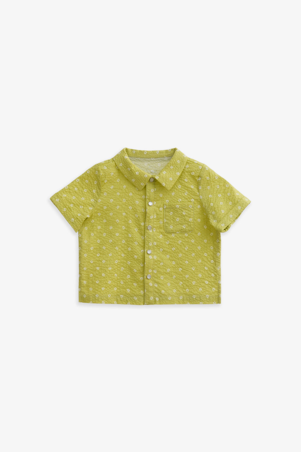 【予約商品】Luxury コレクション:Soft Motif 総柄プリントテーラードカラーシャツ