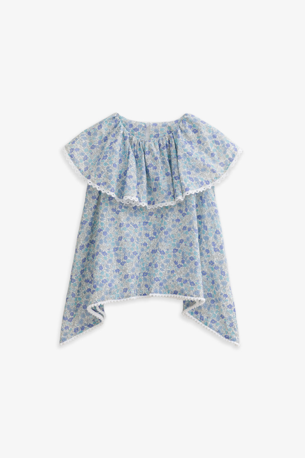 【予約商品】Luxury コレクション:Warm Garden フラワープリントサーキュラートップス