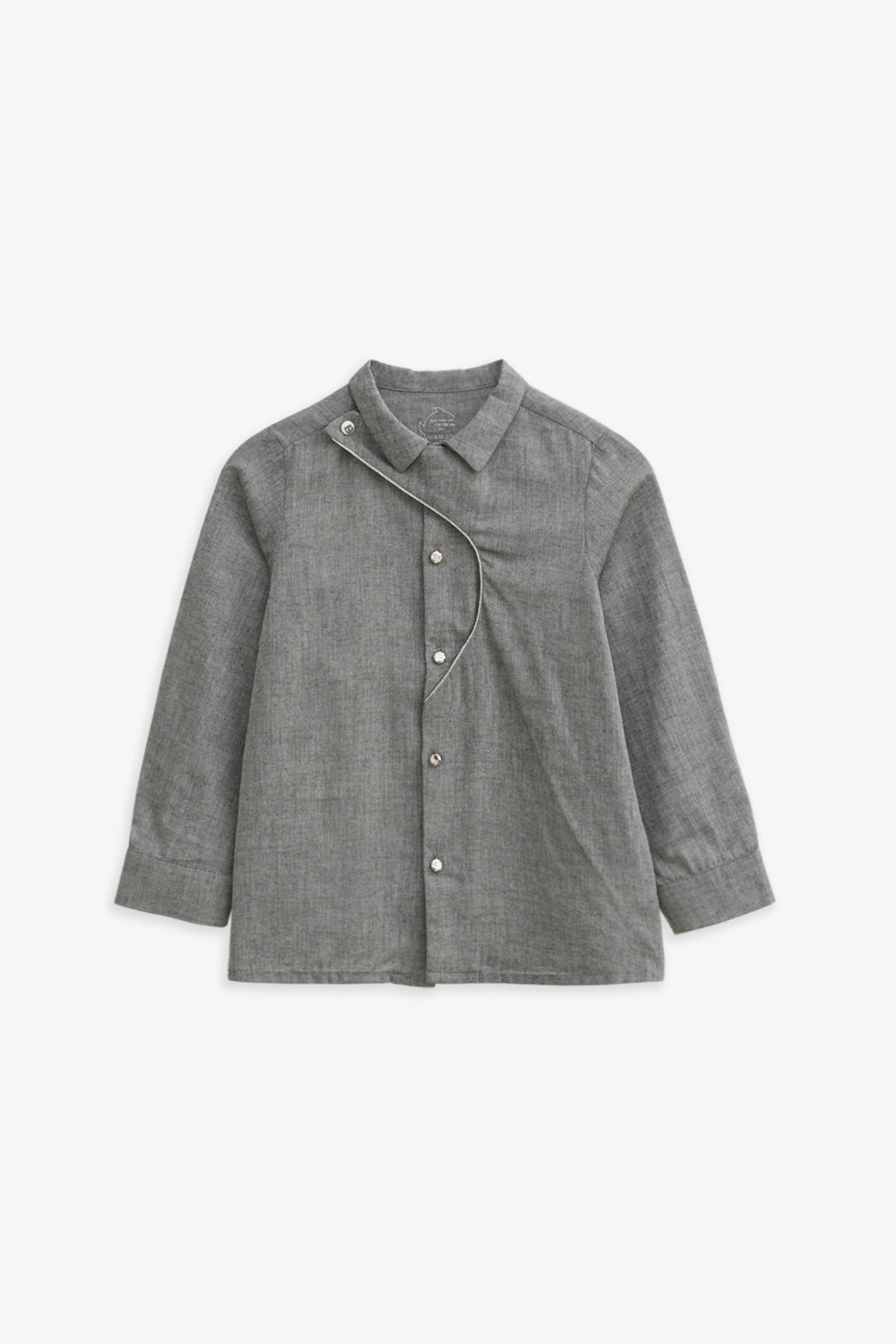 【予約商品】Luxury コレクション:Edmund 流線デザイン長袖シャツ