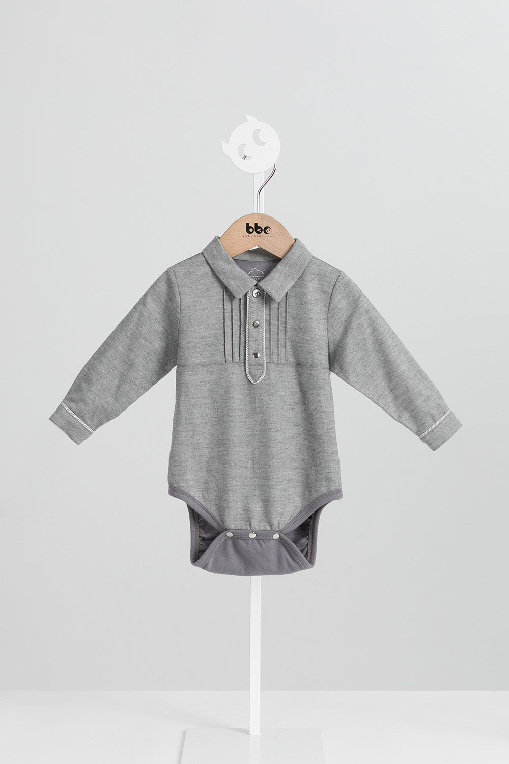 【予約商品】Mainコレクション:Monsieurリトルジェントルマンロンパース