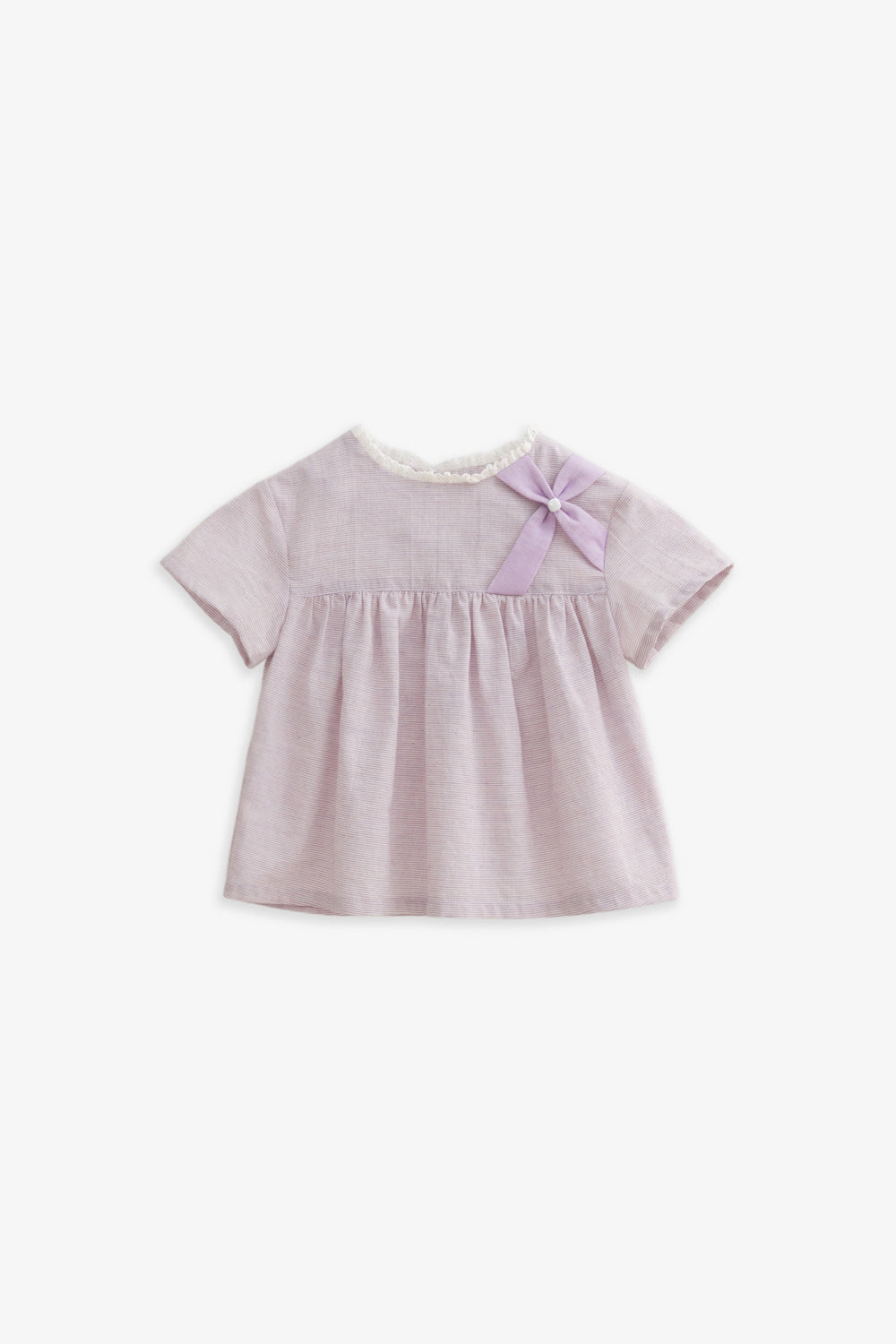 【予約商品】Main コレクション:Papillon レーススタンドカラートップス