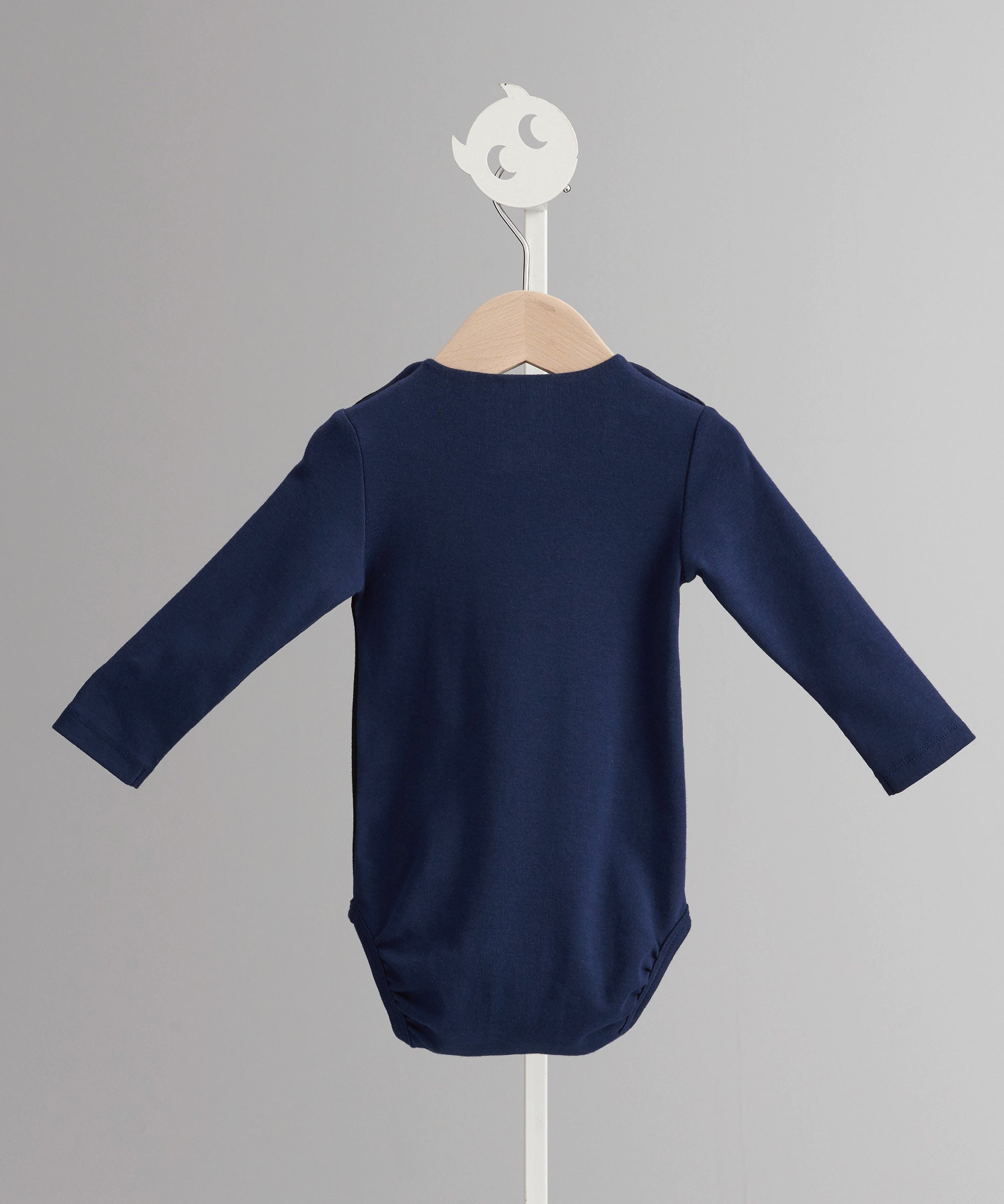 ジェントルマン・カラーブロックスーツロンパース