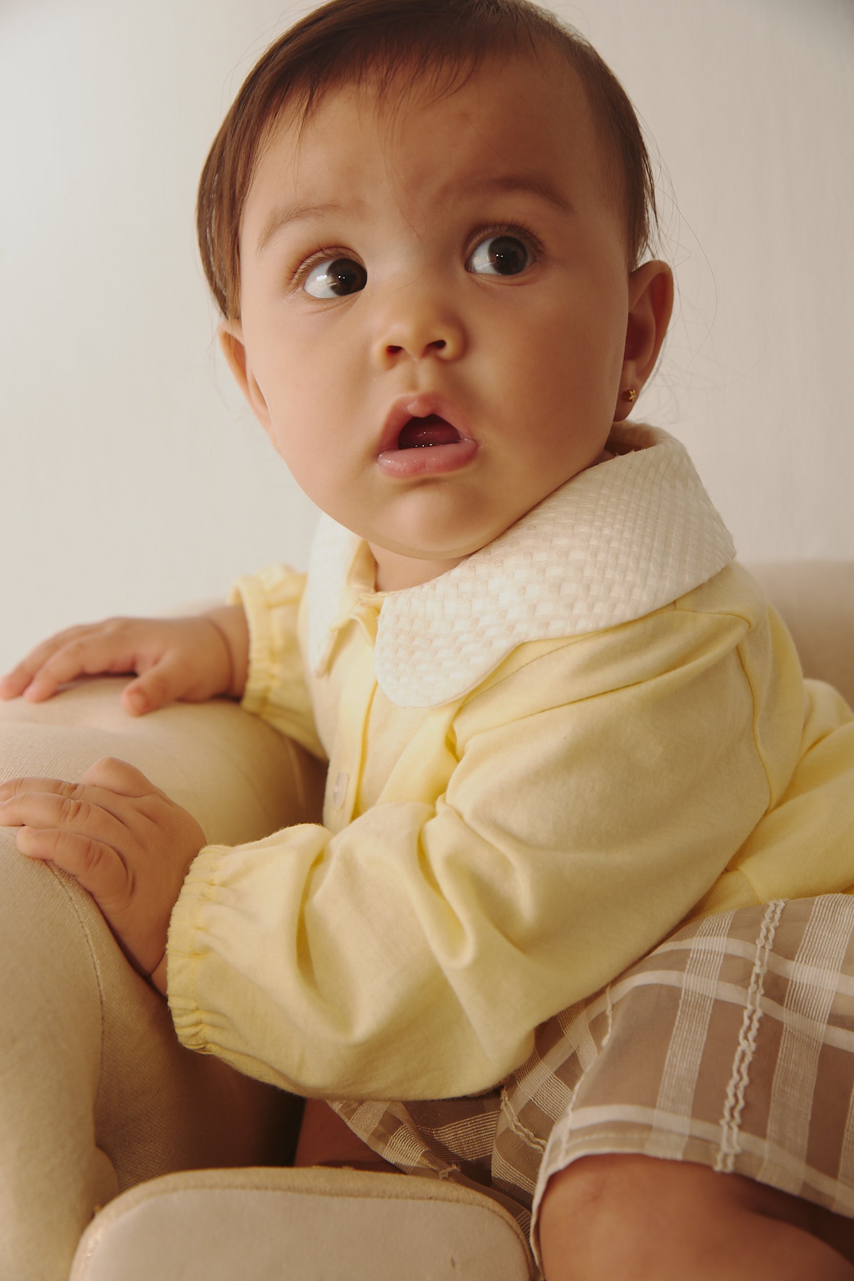 ちょうちょ襟スタンダードカーディガン