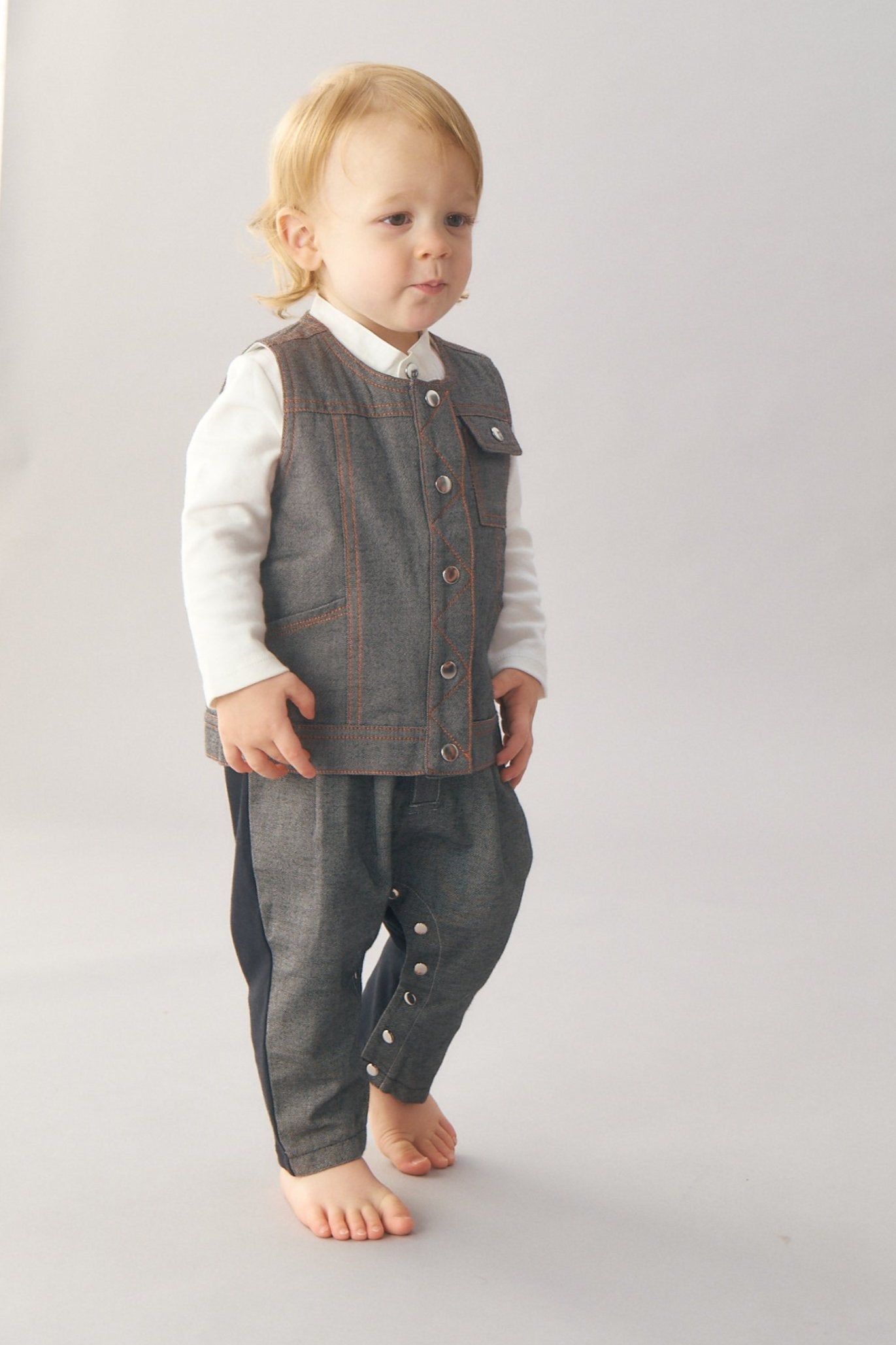 ヴィンテージデニムベスト