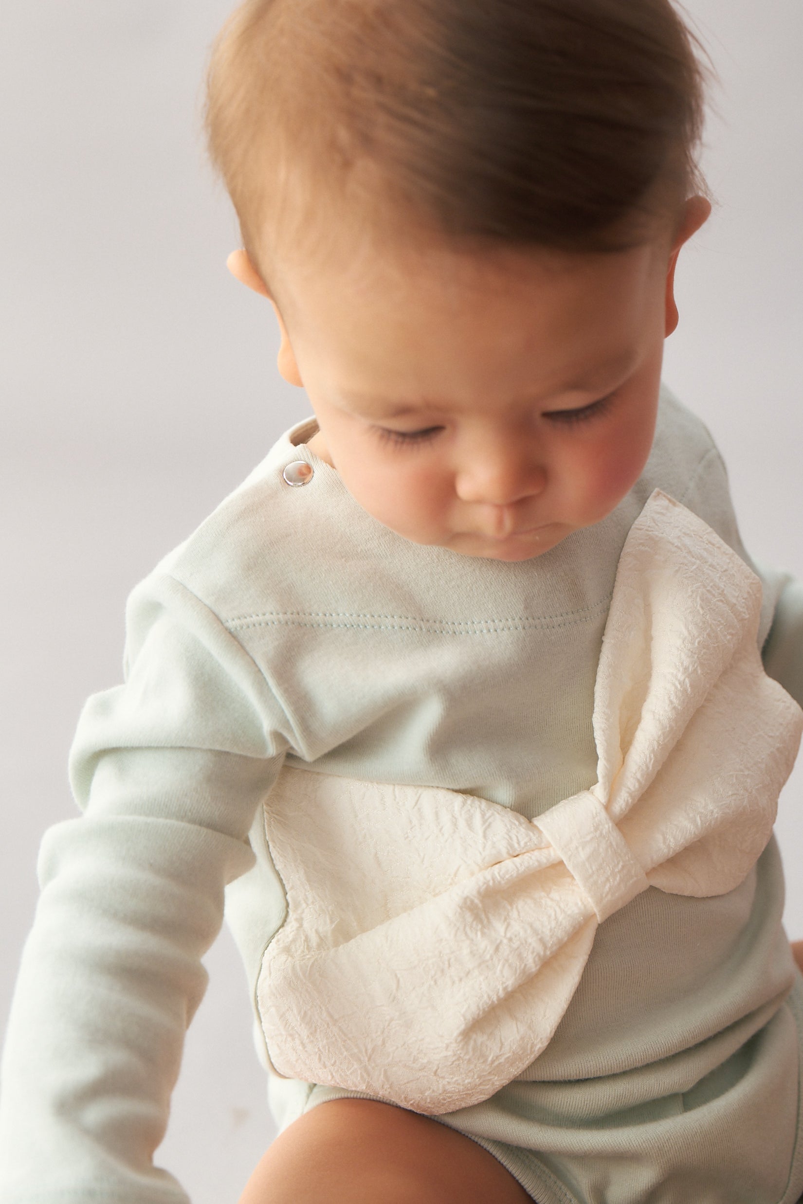 The giftコレクション - 大きなリボンのロンパース