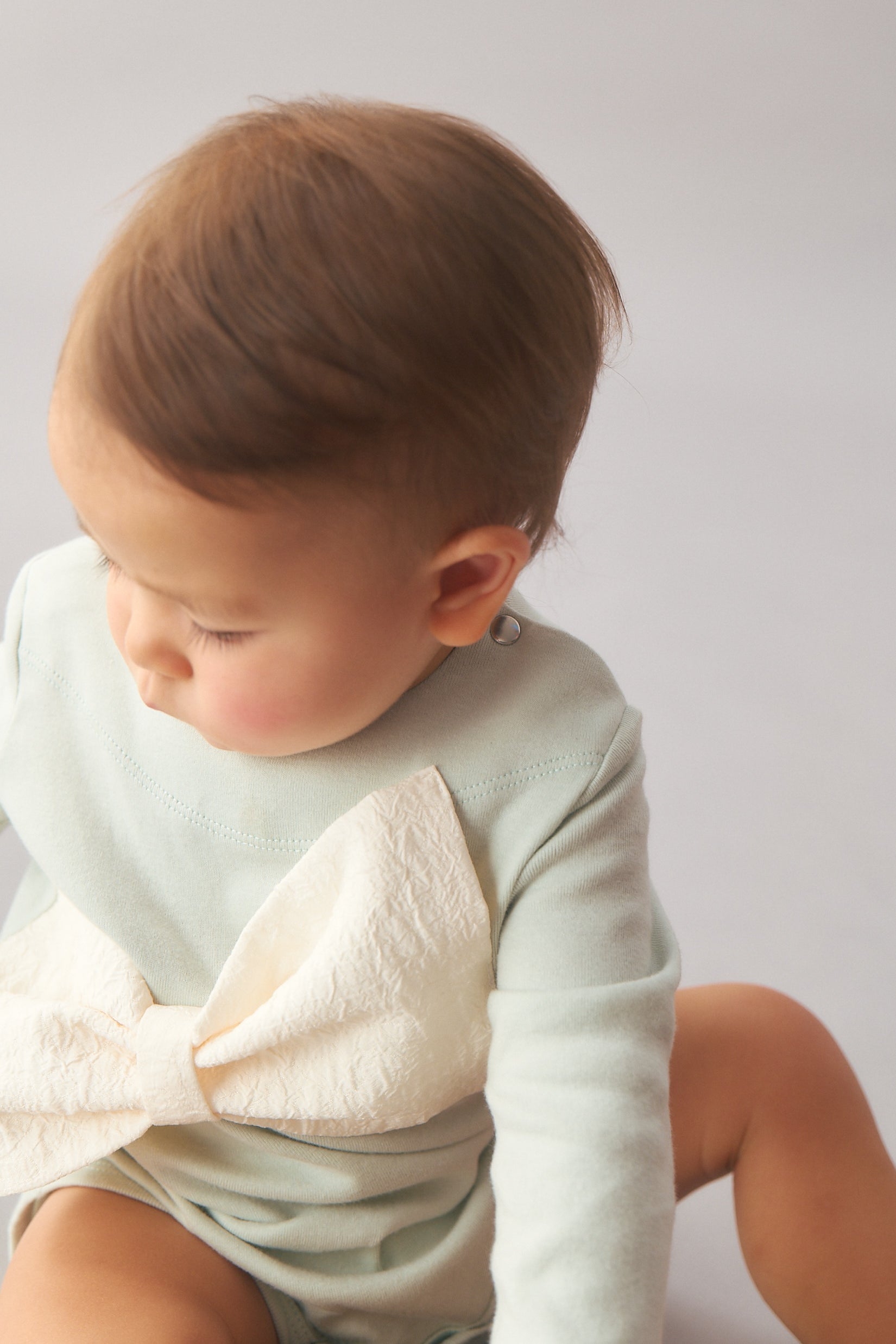 The giftコレクション - 大きなリボンのロンパース