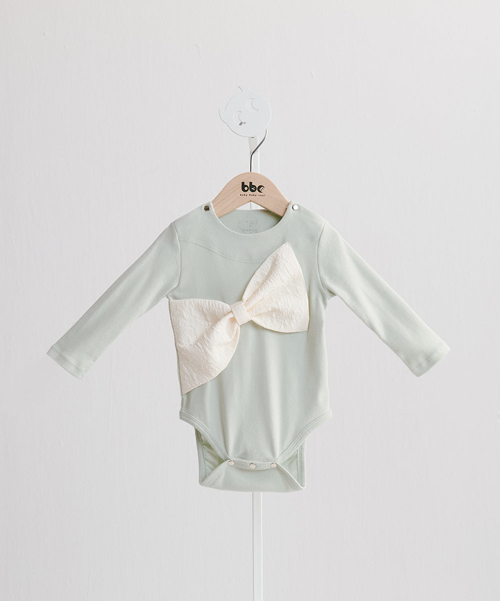 The giftコレクション - 大きなリボンのロンパース