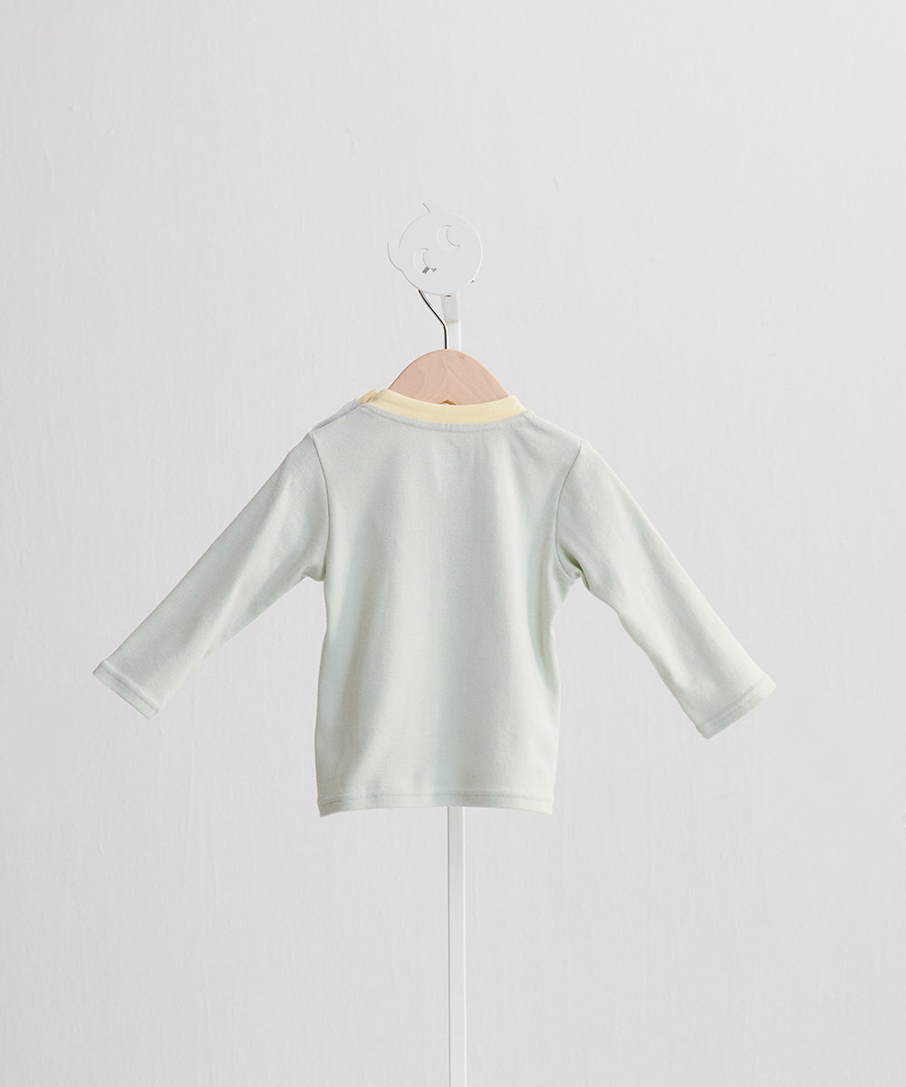 小さいお花のぷくぷくカットソー