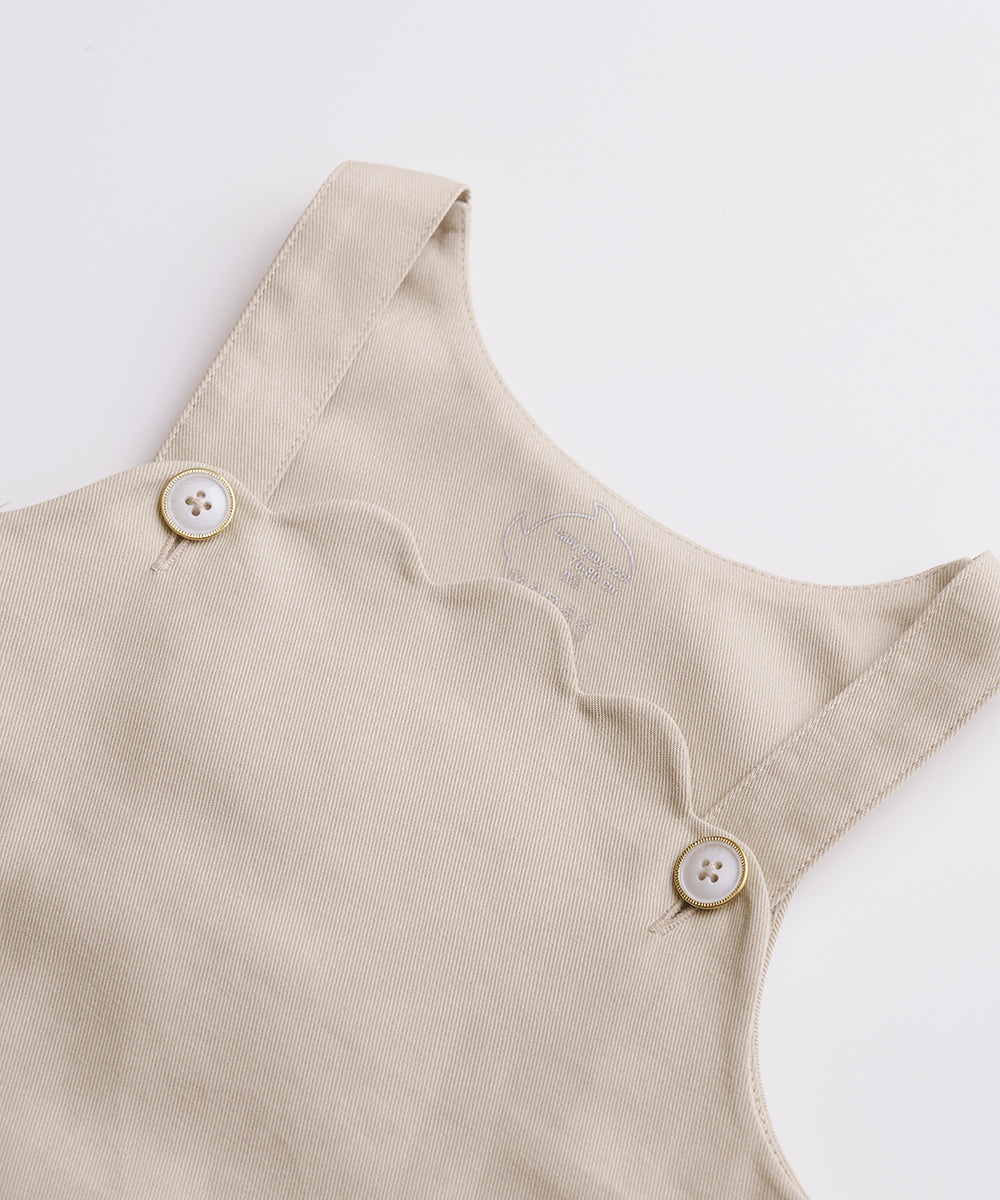 お花のポケットジャンパースカート