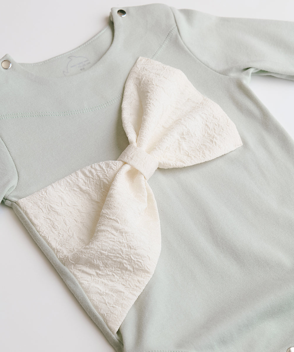 The giftコレクション - 大きなリボンのロンパース