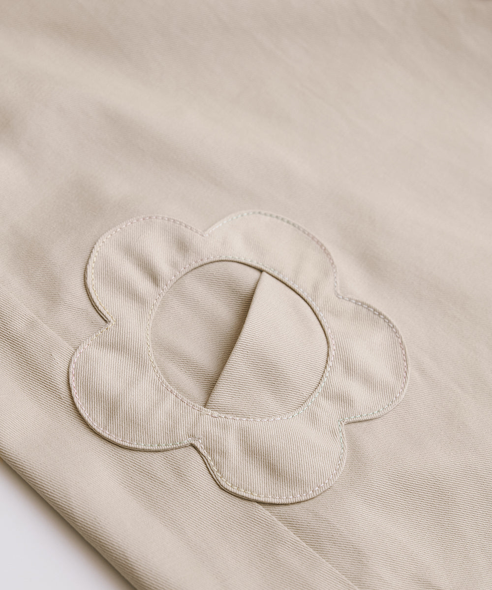 お花のポケットジャンパースカート