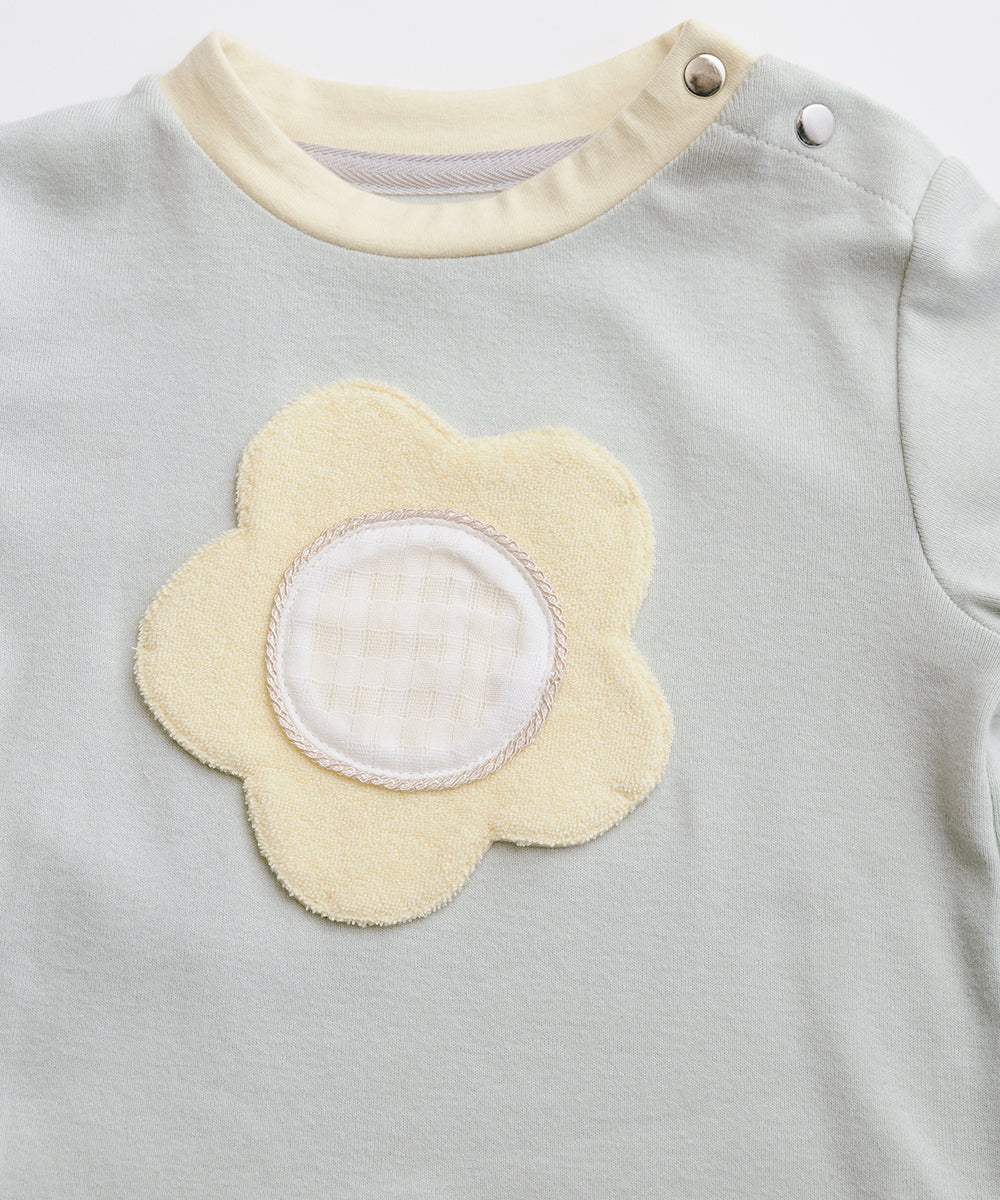 小さいお花のぷくぷくカットソー