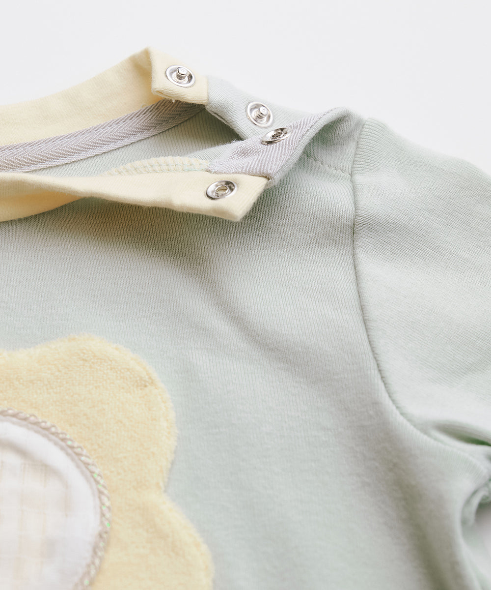 小さいお花のぷくぷくカットソー