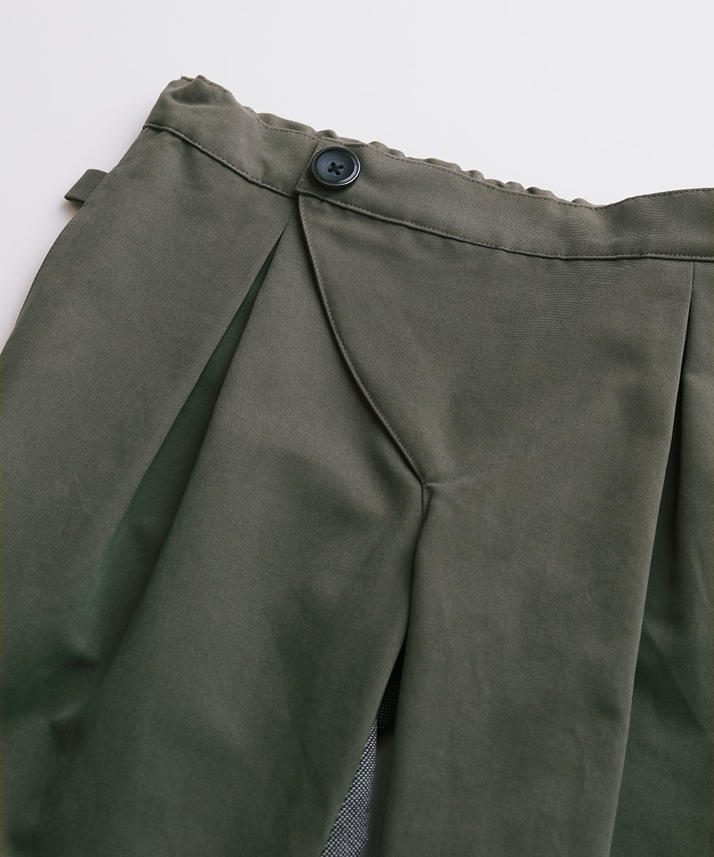 Luxury系列 - ロイヤルサイドボタンタックパンツ