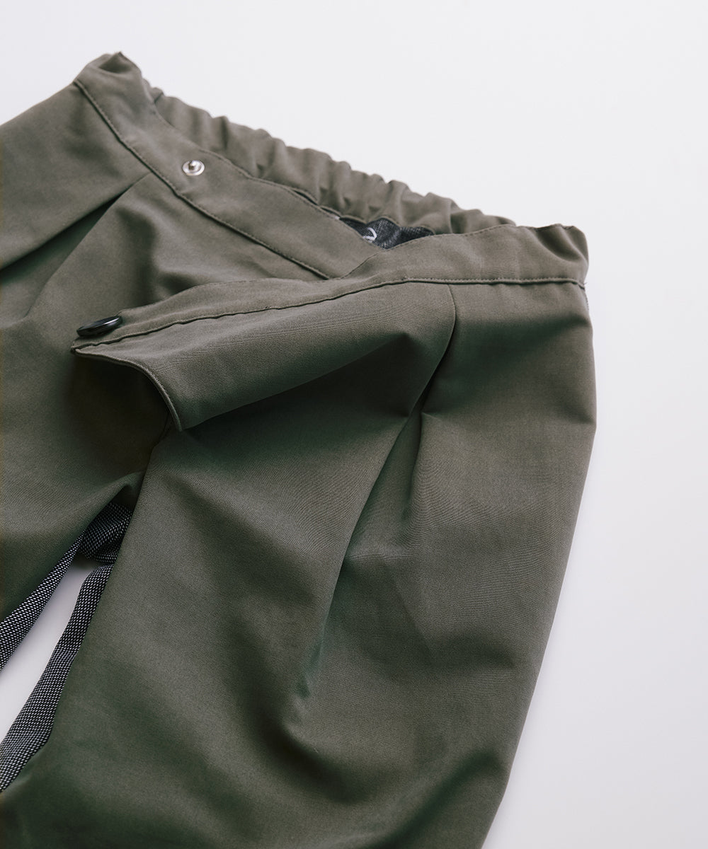 Luxury系列 - ロイヤルサイドボタンタックパンツ