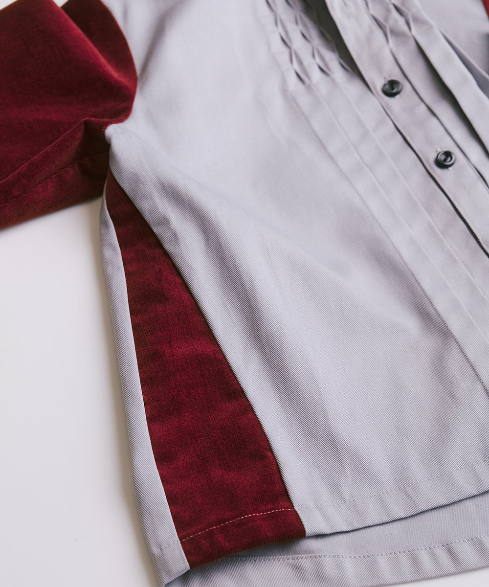 Luxuryコレクション - ロイヤルコーデュロイオーバーサイズシャツ