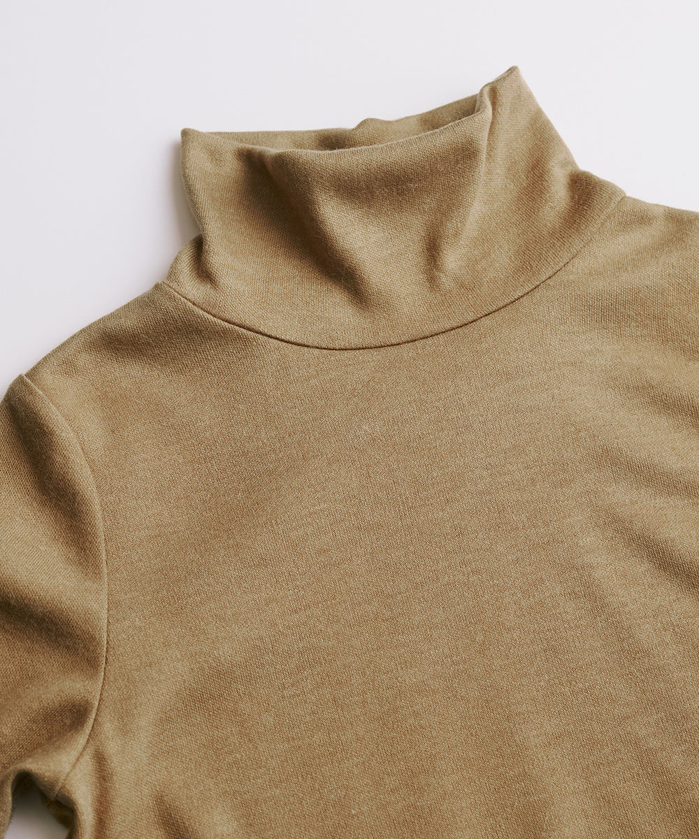ハイネックプルオーバーTシャツ
