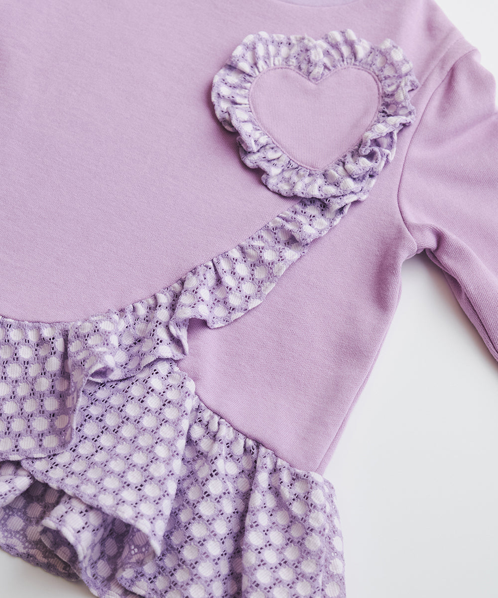 以心伝心パッチワークカットソー