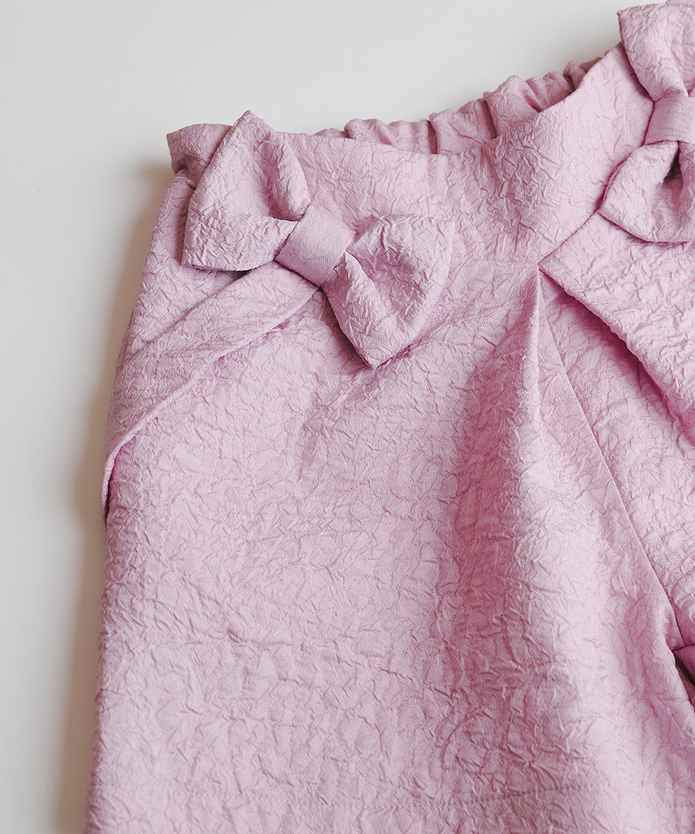 Luxuryコレクション -スウィートサイドリボンショートパンツ