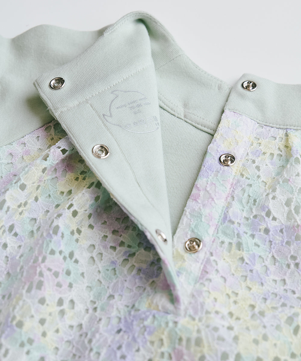 ちょうちょのプリズムワンピースロンパース