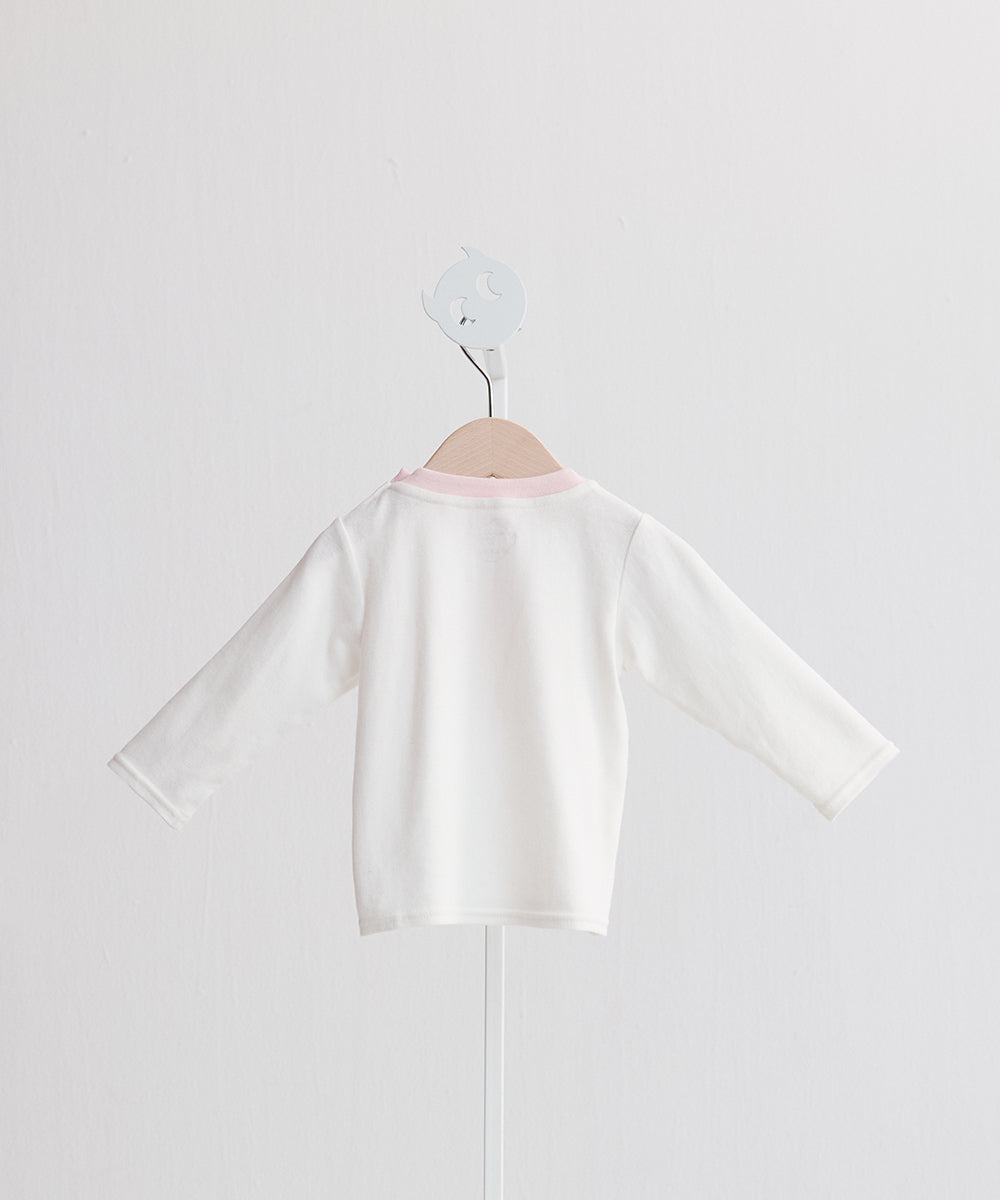 小さいお花のぷくぷくカットソー