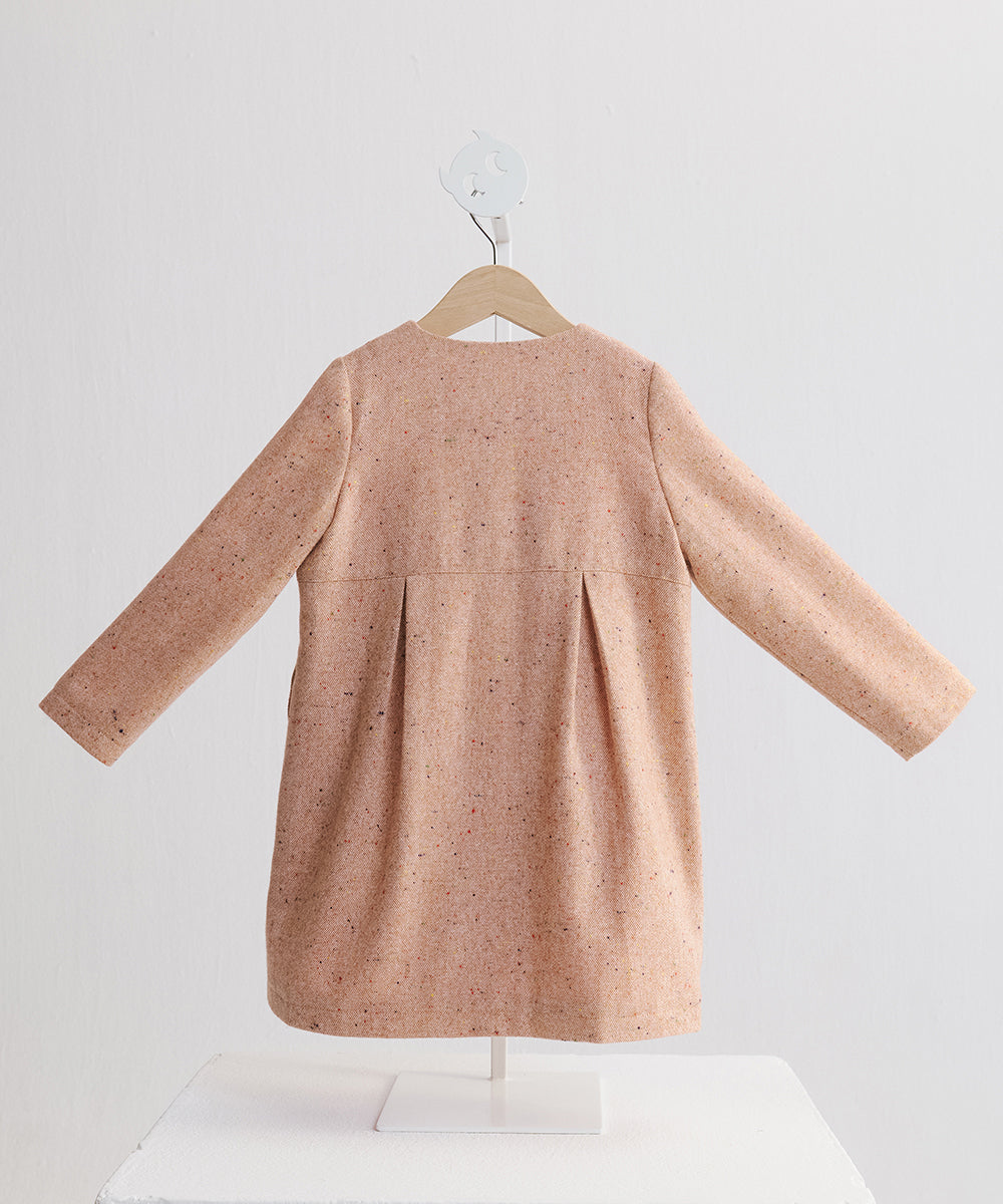 Luxuryコレクション - オードリーの小さなリボン&ボタンコート