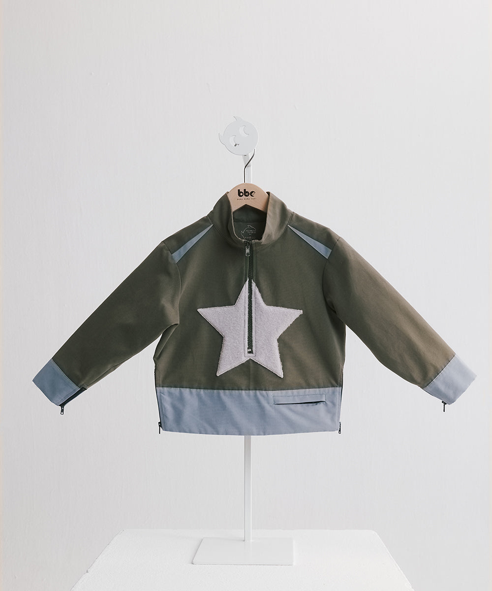 小惑星B612パッチワークスリーブトップス