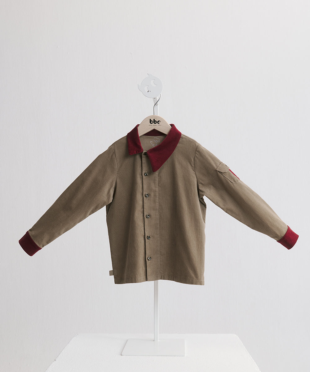 Luxuryコレクション - アシンメトリックランバーシャツ