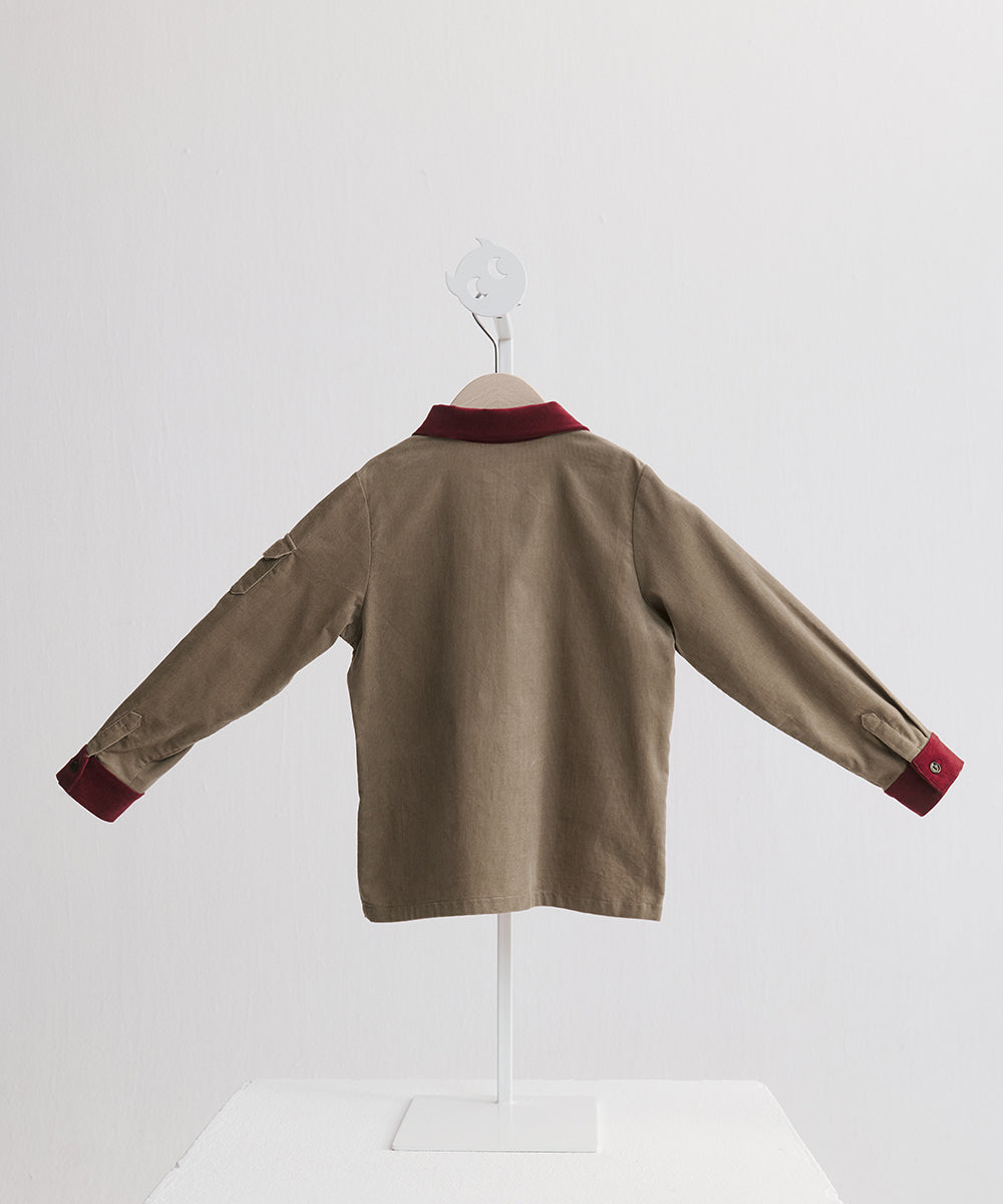 Luxuryコレクション - アシンメトリックランバーシャツ