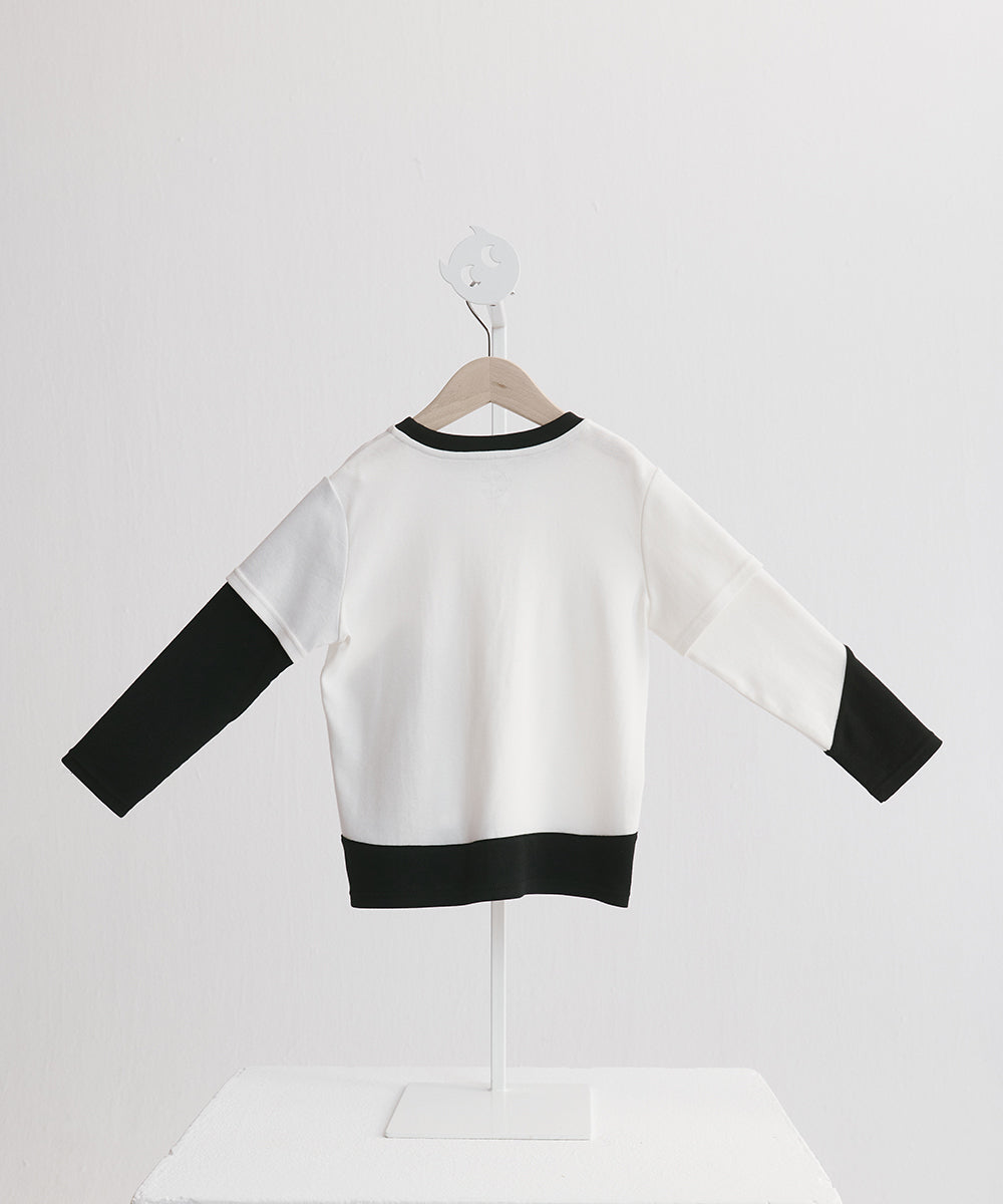 だっこ大好きモンスター - 有機綿Tシャツ