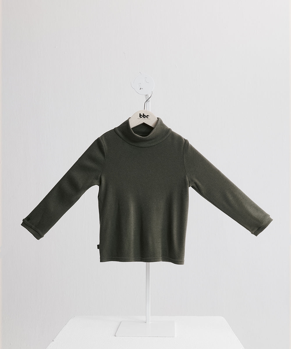 ハイネックプルオーバーTシャツ