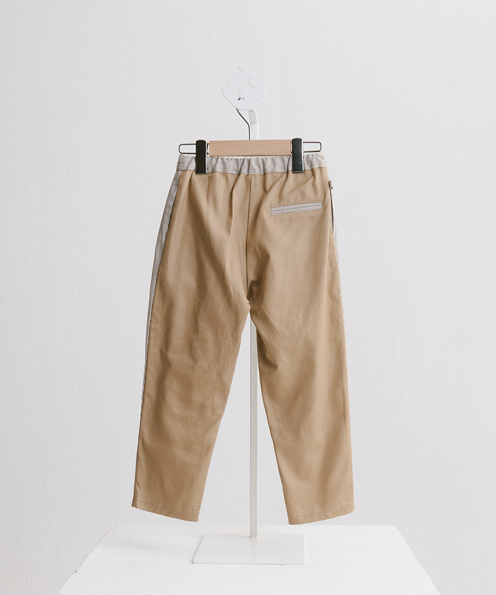 Luxury系列 - ロイヤルサイドボタンタックパンツ