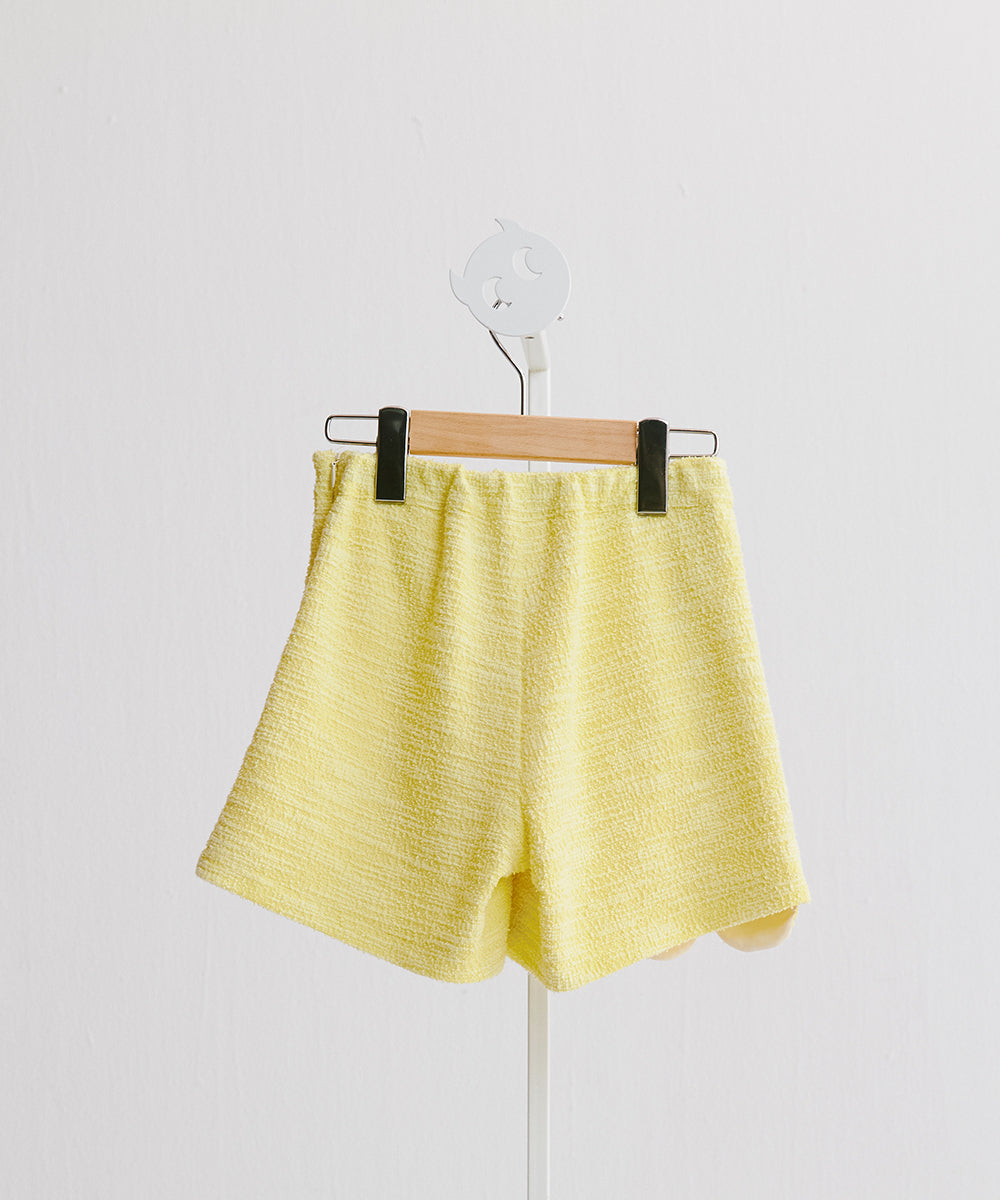 Luxuryコレクション-月の光スカラップキュロットパンツ