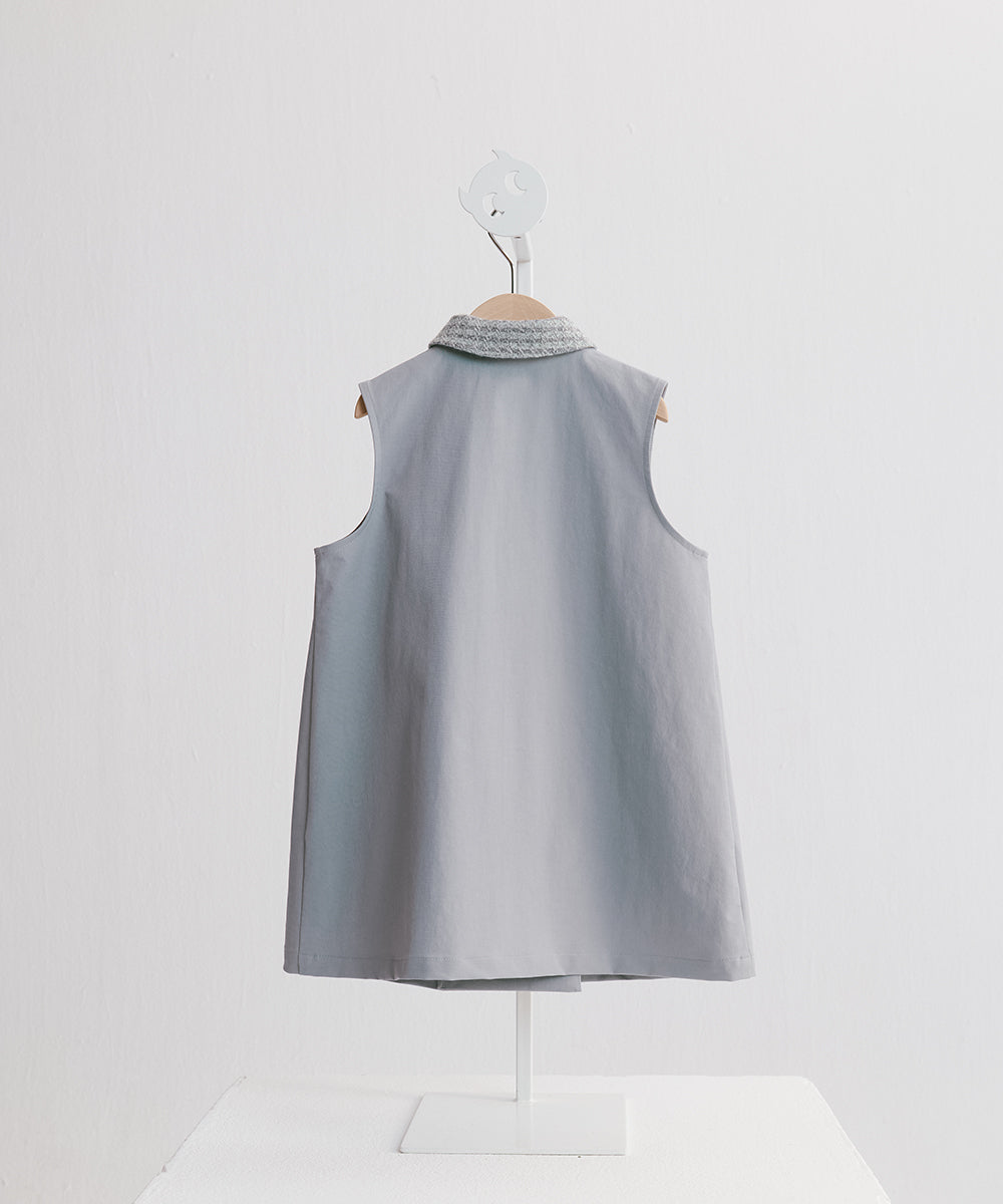 Luxuryコレクション - 花びらデザインツーピースウールコート