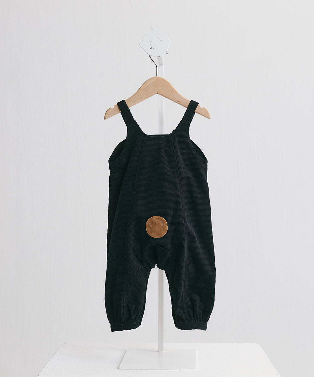 Luxuryコレクション - Happy Faceくまさんのコーデュロイオーバーオール