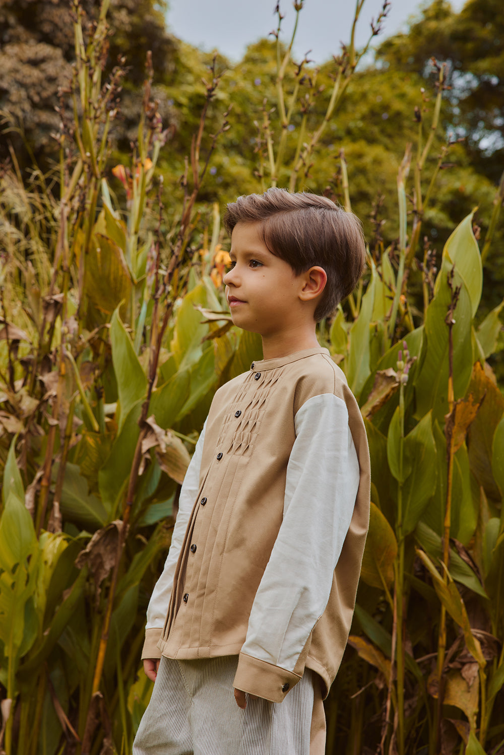 Luxuryコレクション - ロイヤルコーデュロイオーバーサイズシャツ